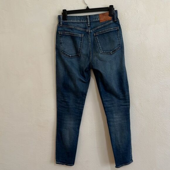 Authentic Moussy Women’s Jeans SZ 26 Japan Medium Wash Cropped  High Rise Skinny - Picture 3 of 4